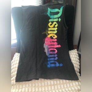 XS Disney Magic Kingdom watercolor sleeveless Tee